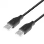 USB AM-AM -kaapeli 1.8 musta