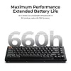 Mekaaninen näppäimistö Keychron V1 Ultra 8K — 75%:n koko, QWERTY, Bluetooth, RGB, musta