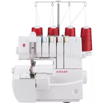 Ompelukone SINGER 14T970C — 24 ommelta, 4-vaiheinen napinläpiautomatiikka, 750 ommelta/min, vapaavarsi, 105 W