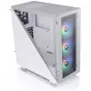 PC-kotelo Thermaltake Divider 300 TG Snow ARGB Midi Tower valkoinen
