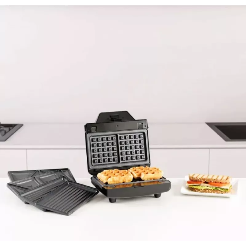 Leivänpaahdin / voileipägrilli Taurus Miami Legend 3-in-1 (malli 968431000)