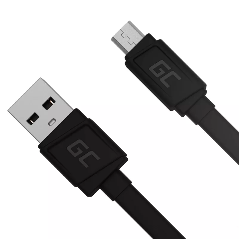 Mattalitteinen kaapeli - USB-A - Micro-USB