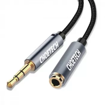 Audio-AUX-kaapeli CHOETECH AUX001 3,5 mm uros-naaras, 2 m pituus