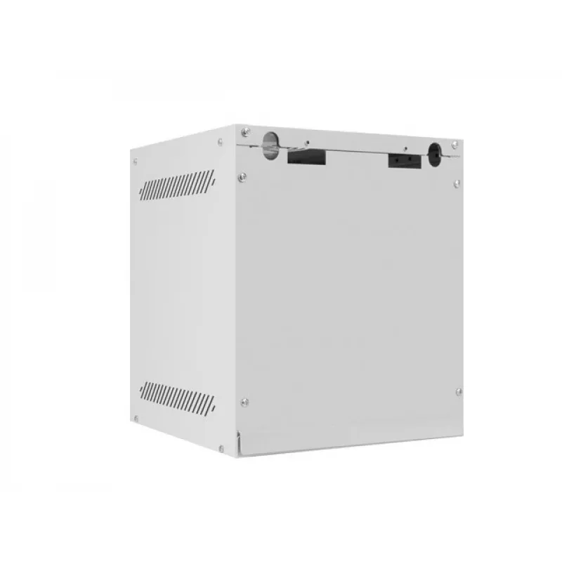 Lanberg WF10-2306-10S 10" seinäkiinnitteinen rack-kaappi 6U, 336×280×310 mm, lasiovi, 20 kg, harmaa (RAL 7035)