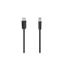 Hama 00200602 USB-kaapeli USB 2.0 1,5 m USB A USB B musta