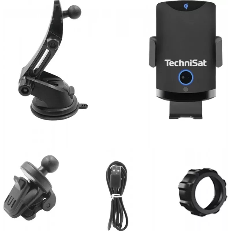 TechniSat SmartCharge 2 älypuhelin- ja tablettiteline integroidulla lataustuella