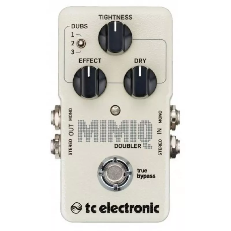Kitaran efektipedaali TC Electronic Mimiq Doubler — kompakti True-Bypass-doubler