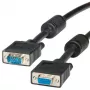 VGA-kaapeli ROLINE HQ 10 m HD15 M - HD15 F