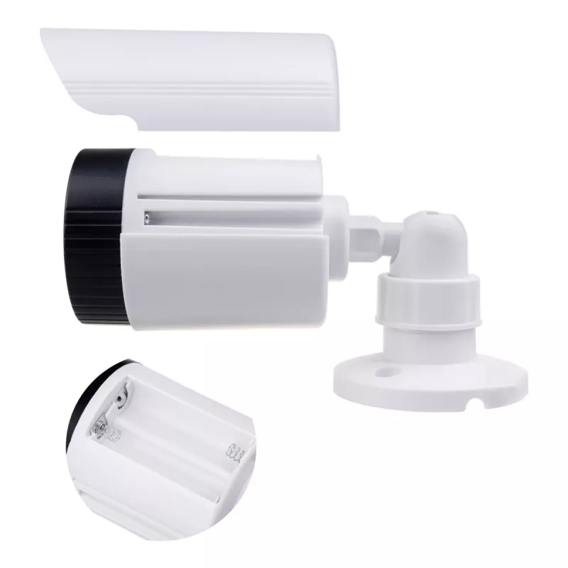 Valvontakameran jäljitelmä IR-LED-valoilla, CEE IR1800 W — toimimaton valvontajäljitelmä
