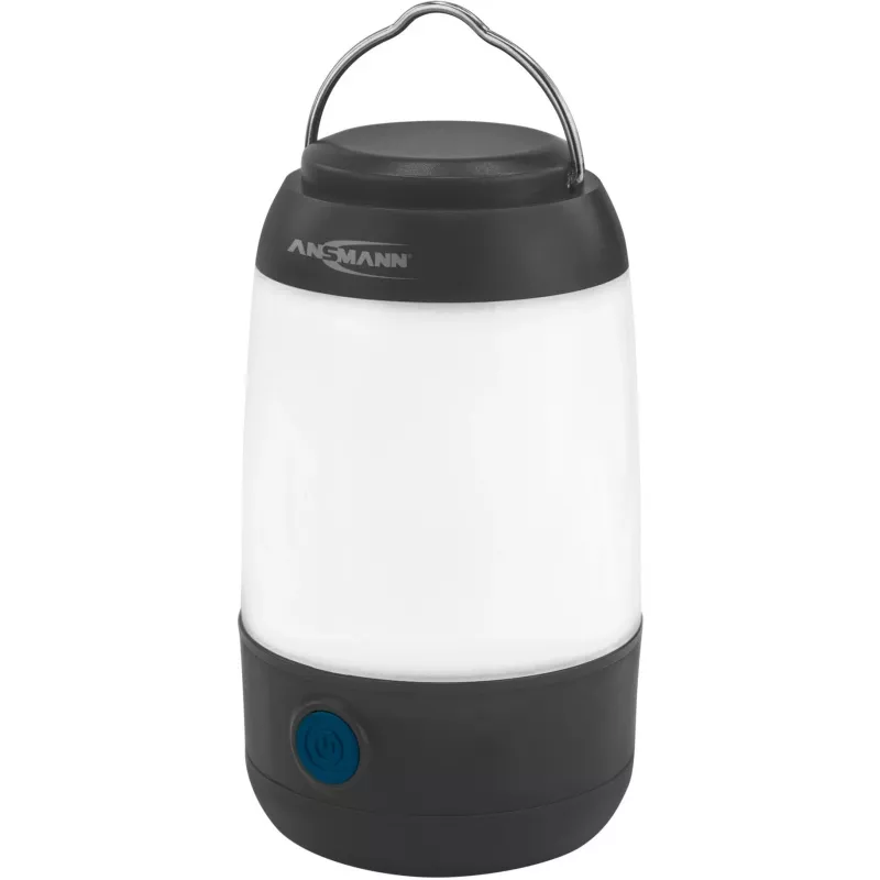 Paristokäyttöinen leirilyhty Ansmann Mini 230 lm LED musta