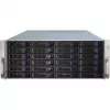Palvelinkotelo Inter-Tech 4U-4424 rack musta, hopea