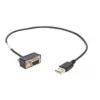 Motorola CBL-58926-05 sarjakaapeli musta USB Type-A DB-9