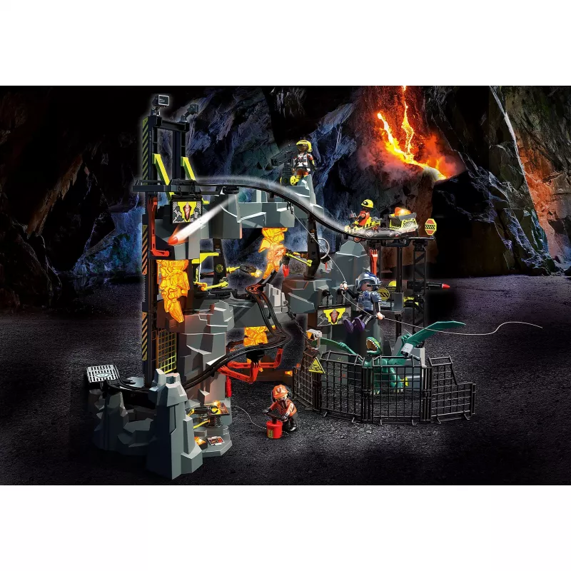 Playmobil - #70925 Dino Rise Dino Mine 386-osainen rakennussarja - monivärinen