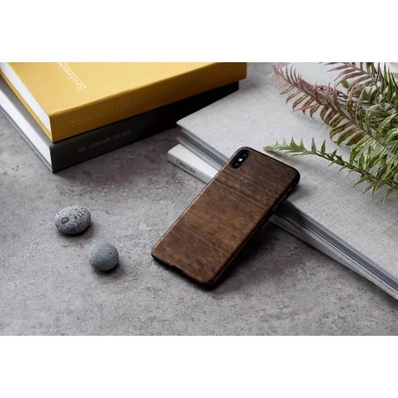Puhelinkotelo man and wood iPhone XS Max — koala musta