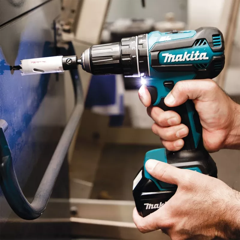 Makita DHP485Z porakone pikaistukka 1,1 kg musta, sininen