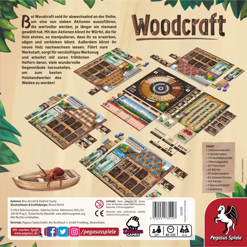 Woodcraft, lautapeli