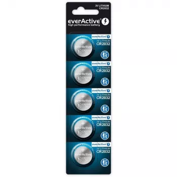 Litiumparistot everActive CR2032 - blister 5 kpl
