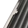 Aqua-Computer airplex radical 4/360 -jäähdytin — alumiini/kupari/ruostumaton teräs, 400×140×73 mm