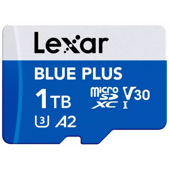 Muistikortti microSD-kortti 1TB C10 A2 U3 V30 170MB/s Blue Plus