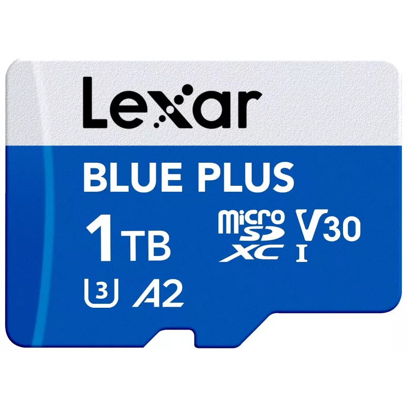 Muistikortti microSD-kortti 1TB C10 A2 U3 V30 170MB/s Blue Plus