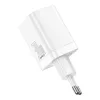 Baseus Super Si Pro -pikalaturi USB + USB-C 30W (valkoinen)