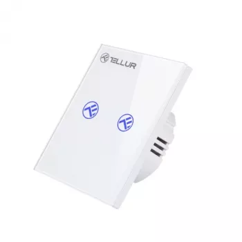Älykäs WLAN-kytkin Tellur SS2N — 2 porttia, 1800 W yhteensä, 10 A per kanava