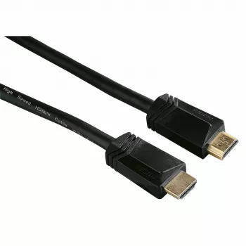 Hama HDMI/HDMI, 3 m HDMI-kaapeli HDMI tyyppi A (standardi) musta