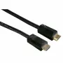 Hama HDMI/HDMI, 3 m HDMI-kaapeli HDMI tyyppi A (standardi) musta