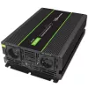 Qoltec Monolith virtasovitin/-muunnin auto 4000 W musta