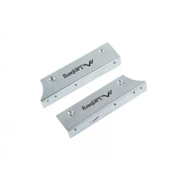 Lanberg IF-35-25 - yleiskäyttöinen - HDD-teline - metalli - hopea - 2.5 - 16 mm