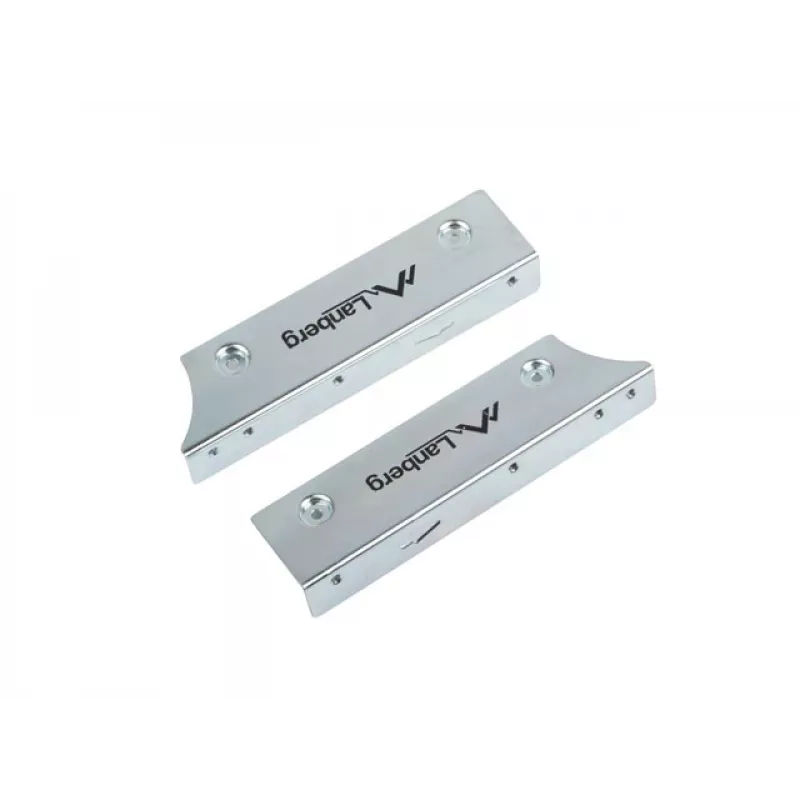Lanberg IF-35-25 - yleiskäyttöinen - HDD-teline - metalli - hopea - 2.5 - 16 mm