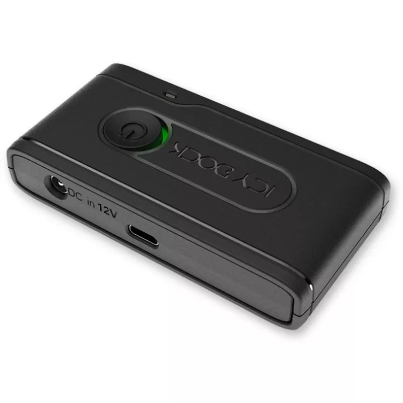 Sovitin IcyDock 2,5 tuuman U.2 NVMe SSD USB 3.2 Gen2 -sovittimeen