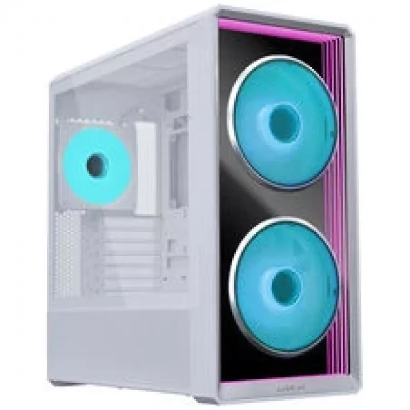 Lian Li LANCOOL 217 INF PC-kotelopaketti + HydroShift II LCD-S 360TL AiO - valkoinen