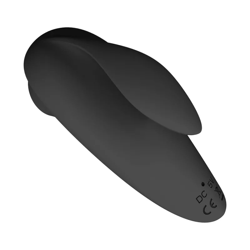 Klitoris-hierontalaite Erolab Dolphin VVS01b musta — vedenpitävä, ladattava