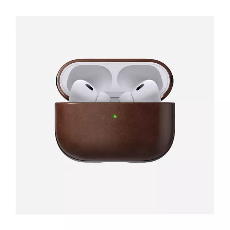 Suojakotelo Nomad Modern Leather Case — nahka, mikrokuitu, polykarbonaatti, ruskea