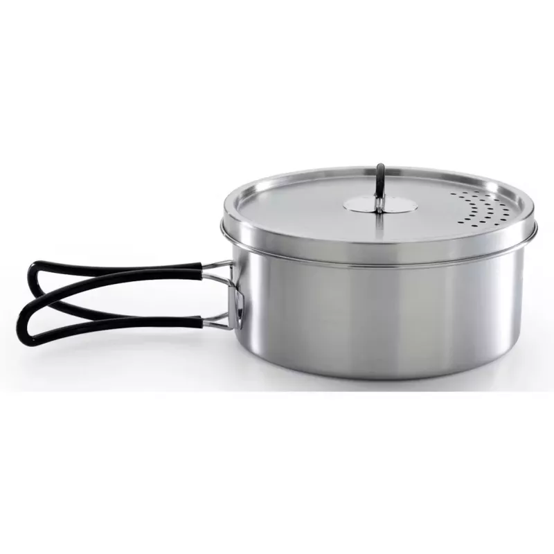 Retkeilykattilasarja Campingaz Trekking Kit 3-osainen ruostumaton teräs