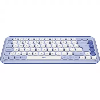 Logitech näppäimistö Logitech POP ICON KEYS OFF White Lilac US