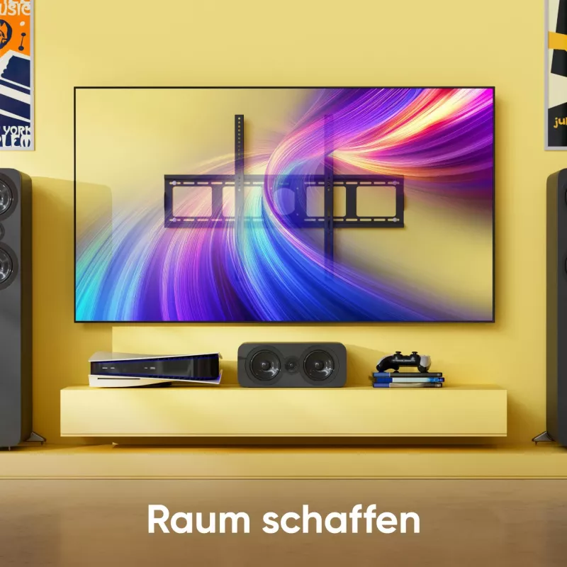 TV-lisävaruste seinäteline/55-100/SCHWARZ UF4-B Onkron