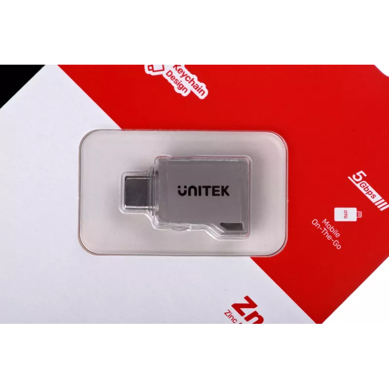 UNITEK sovitin USB-C-USB-A 3.1 GEN1, M/F, A1025GNI