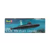 Muovimallilaiva REVELL S.S.B. Abraham Lincoln 1/253 mittakaava rakennussarja