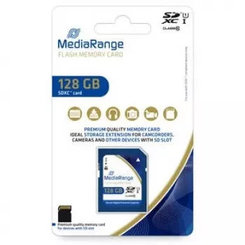MediaRange muistikortti 128GB SDXC UHS-I Class 10 MR969