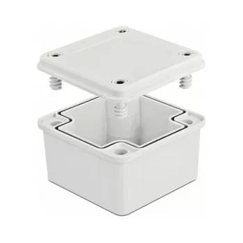 Kotelo DeLOCK asennuskotelo IP65 vedenpitävä 96 x 96 x 60 mm harmaa