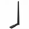 USB-WLAN-sovitin LANBERG NC-0300-WIE, USB 2.0, kaksi ulkoista 5 dBi antennia, WLAN 300 Mbit/s, Ethernet/WLAN, musta