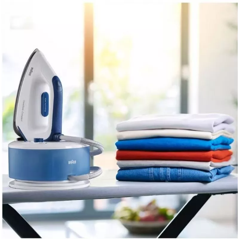 Braun CareStyle Compact IS 2143 BL 2400 W 1,5 L EloxalPlus-silityspohja sininen, valkoinen