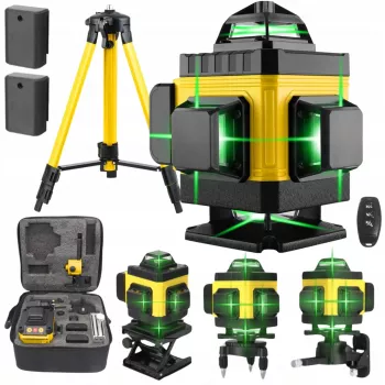 Extralink laserlinjavaa'aka ristilinjasarja 4D jalustalla