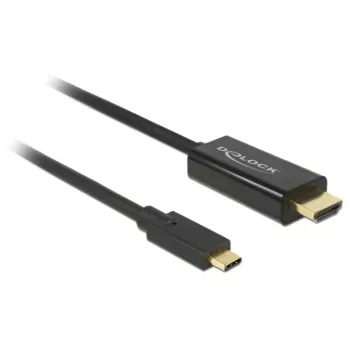 Videokaapelisovitin DeLOCK 85260 USB Type-C HDMI 3 m musta