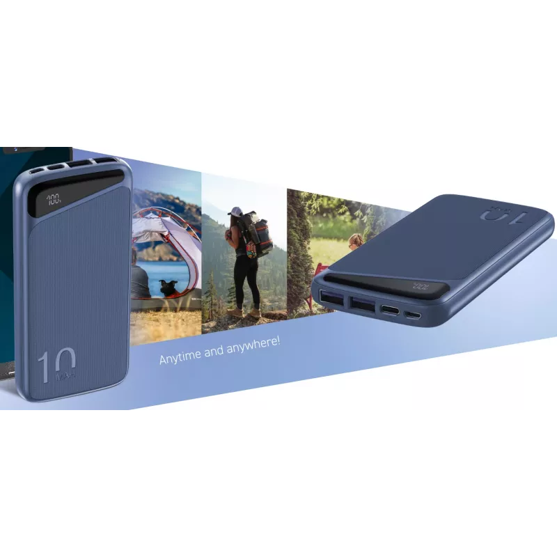 Kannettava varavirtalähde Navitel PWR10 MX SININEN 10000 mAh