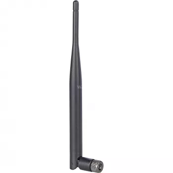 DeLOCK WLAN-antenni - antenni - 5 dBi (2,5 GHz), 5 dBi (5,825 GHz) - ympärisäteilevä antenni - musta (88393)