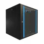 Seinäkaappi Extralink Rackmount-kaappi 12U 600x600 musta