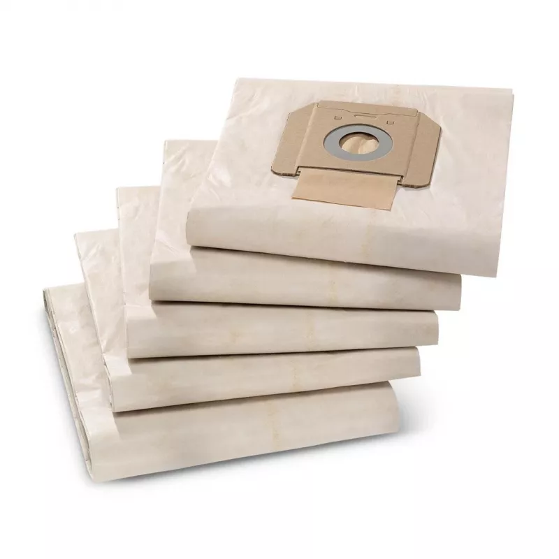 Kärcher 5 kpl -NT 65/2 ECO sylinteripölynimurin pölypussit, 5 kpl